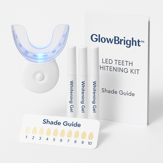 GlowBright LED Teeth Whitening Kit